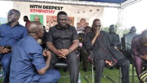 Dr.Frank Amoakohene( Left) Mr Johnson Asiedu Nketia (Right)