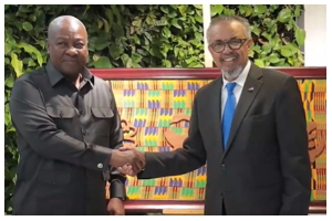 Ghana’s Cultural Diplomacy Takes Centre Stage at WHO as Mahama Unveils Symbolic Adinkra Plaque in Geneva