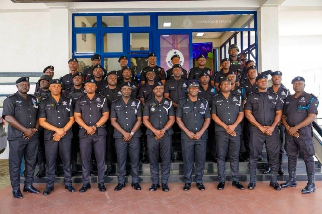 25 Police Officers Promoted After Tema Cocaine Interception — But Questions Remain Over Port Security, Testing and the Bigger Trafficking Network
